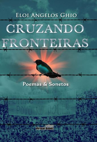 Capa: CRUZANDO FRONTEIRAS - Poemas/Sonetos